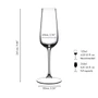 RIEDEL WINE GLASSES Grape@Riedel - Champagne Flute, Box of 2 