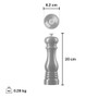 LE CREUSET Agave Classic Pepper Mill, 8-in 