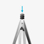 DREAMFARM Clongs Black - Click-lock Sit Up Tongs, 9-in 