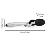 DREAMFARM Clongs Black - Click-lock Sit Up Tongs, 9-in 