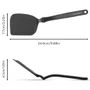 DREAMFARM Mini Chopula - Chopping Sit Up Spatula, Black 
