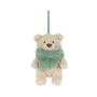 JELLYCAT Bartholomew Bear Jr. Winter Warmer Decoration 