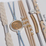 K'LANI Wonder - Medium Size Hair Tie Bracelets, Set of 5 