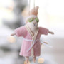 INDABA Felt Mouse Holiday Ornament - Spa Day Sloane 