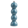 ADDISON ROSS LONDON Bobbin Salt or Pepper Mill - Chambray Blue, 9.25-in 