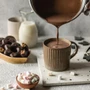 GOURMET DU VILLAGE Double Truffle Mini Hot Chocolate - No Sugar Added, 15g 