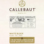 CALLEBAUT Finest Belgian CW2 - 25.9% White Chocolate Slab, 5kg 