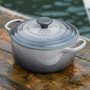 LE CREUSET Oyster Round French Oven, 5.3L 
