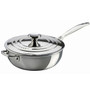 LE CREUSET Saucier Pan - Tri-Ply Stainless Steel, 3.3L 