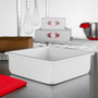 FAT DADDIO'S Square Cake Pan - Pro Series, 8 x 8 x 3-in