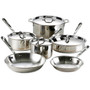 ALL-CLAD Cookware Set - Copper Core 5-Ply, 10 Piece 