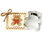 ANN CLARK Teddy Bear Cookie Cutter - Traditional, 4.5-in 