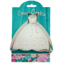 ANN CLARK Gown Cookie Cutter, 4-in