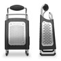 MICROPLANE Four Blade Four Sided Box Grater - Black 