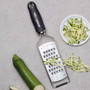 MICROPLANE Extra Coarse Grater Black - Gourmet Series, 12-in