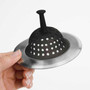 OXO GOOD GRIPS Sink Strainer - Stainless + Silicone, 4.5-in 