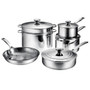 LE CREUSET Cookware Set - Tri-Ply Stainless, 10-Piece 