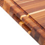 PROTEAK Rectangular Teak Cutting Board, 24x18x1.5-in