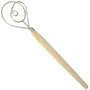 FOX RUN Danish Dough Whisk with Wood Handle, 12.25-in