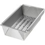 USA PAN Meat Loaf Pan with Insert, 10 x 5 x 3-in 