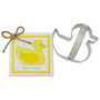ANN CLARK Rubber Ducky Cookie Cutter - Traditional, 3.37 x 3.75-in