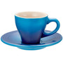 LE CREUSET Blueberry Espresso Cups & Saucers, Set of 2