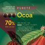 CACAO BARRY Ocoa Purity - 70.4% Dark Chocolate Couverture, 1kg 