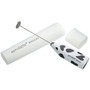 AEROLATTE Mooo Milk Frother with Case - Cow Print