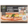 WEST COAST SELECT Cedar BBQ Planks with Cookbook, Pack of 2 