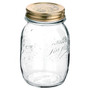 BORMIOLI ROCCO Quattro Stagioni Canning Jar - Clear Glass, 500ml 