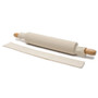 FOX RUN Rolling Pin Covers - 100% Cotton, Set of 2 