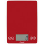 ESCALI Arti Glass Digital Kitchen Scale, Red 