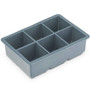 FINAL TOUCH Ice Cube Silicone 2-in Extra Large, 6-Cube Mould