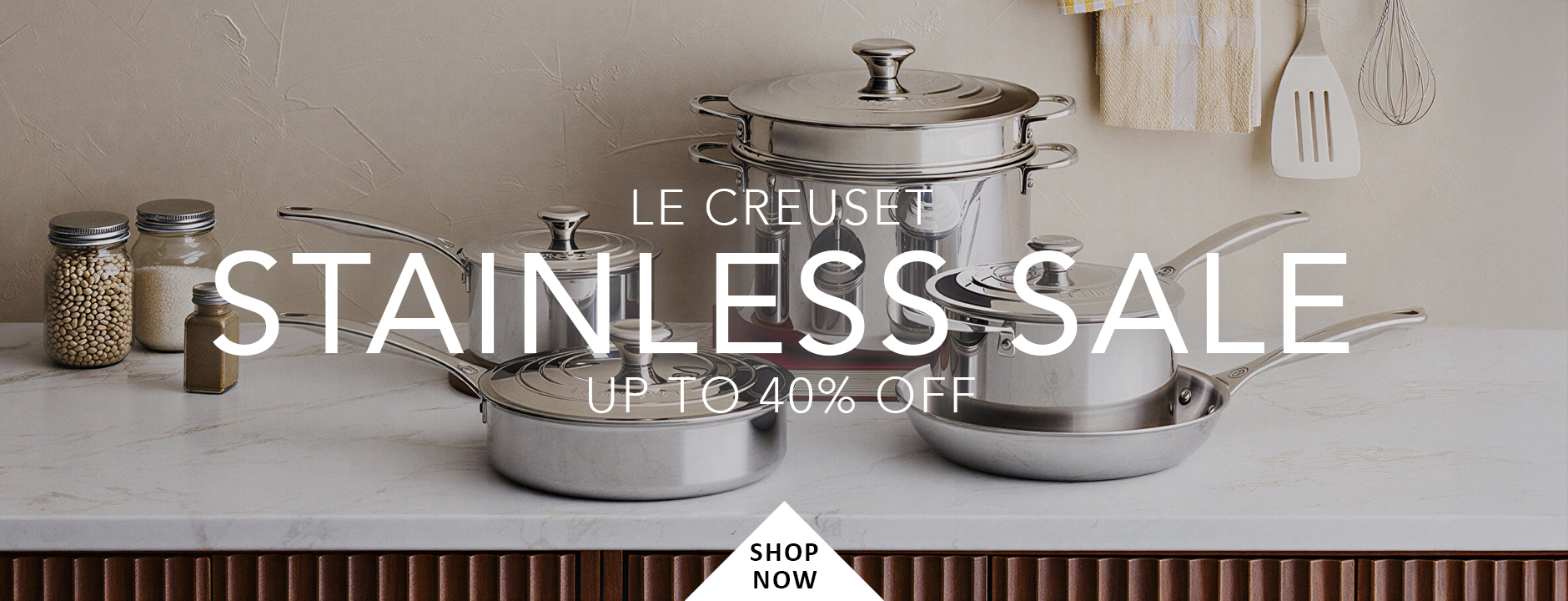 Le Creuset Stainless Sale - March Promos