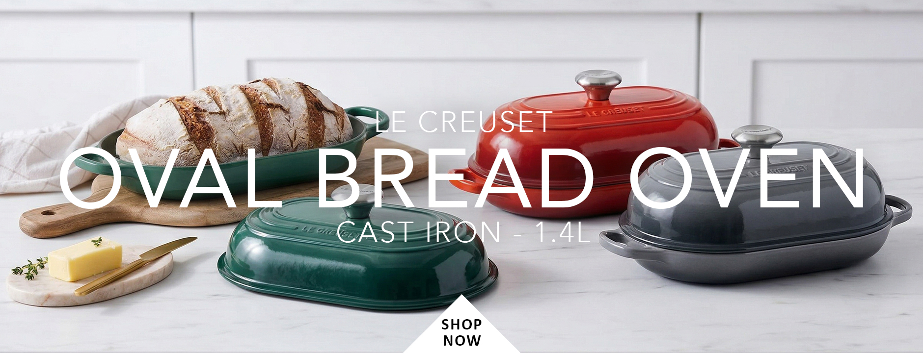 Le Creuset Cast Iron Oval Bread Oven