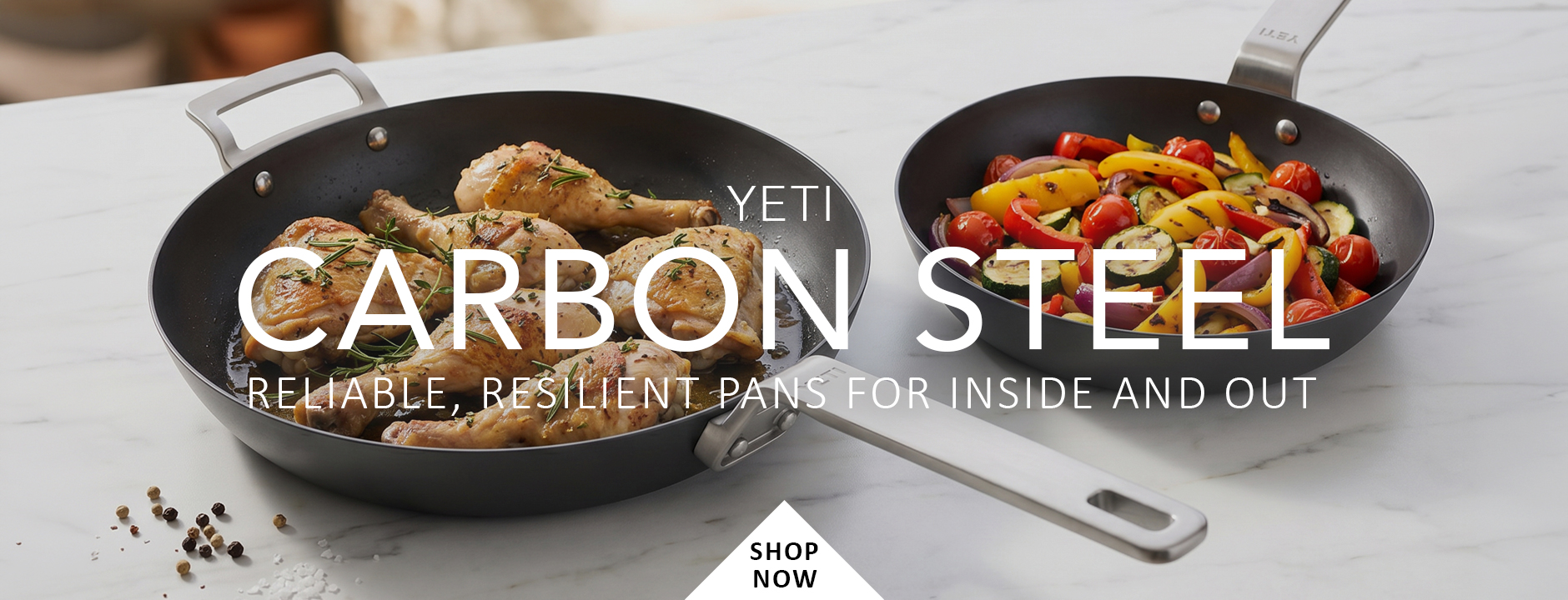 Yeti Carbon Steel Fry Pans