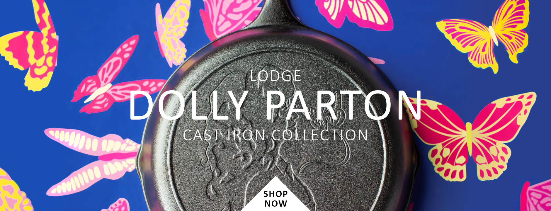 Lodge Dolly Parton Cast Iron Collection