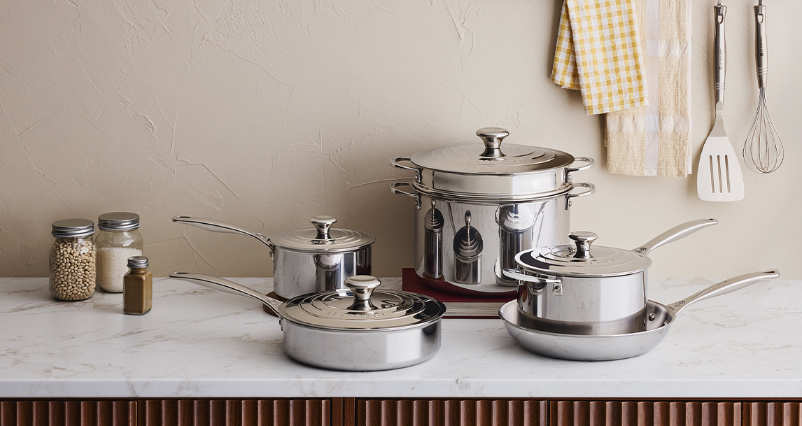 Le Creuset Stainless Cookware - March Sale
