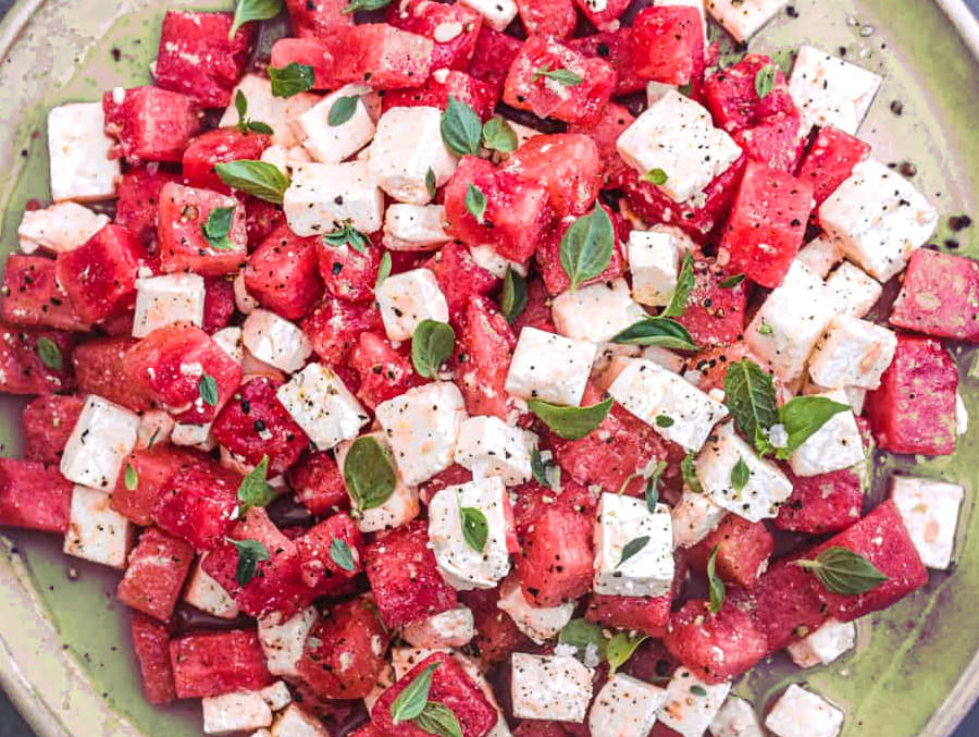 RECIPE Watermelon and Feta Salad 