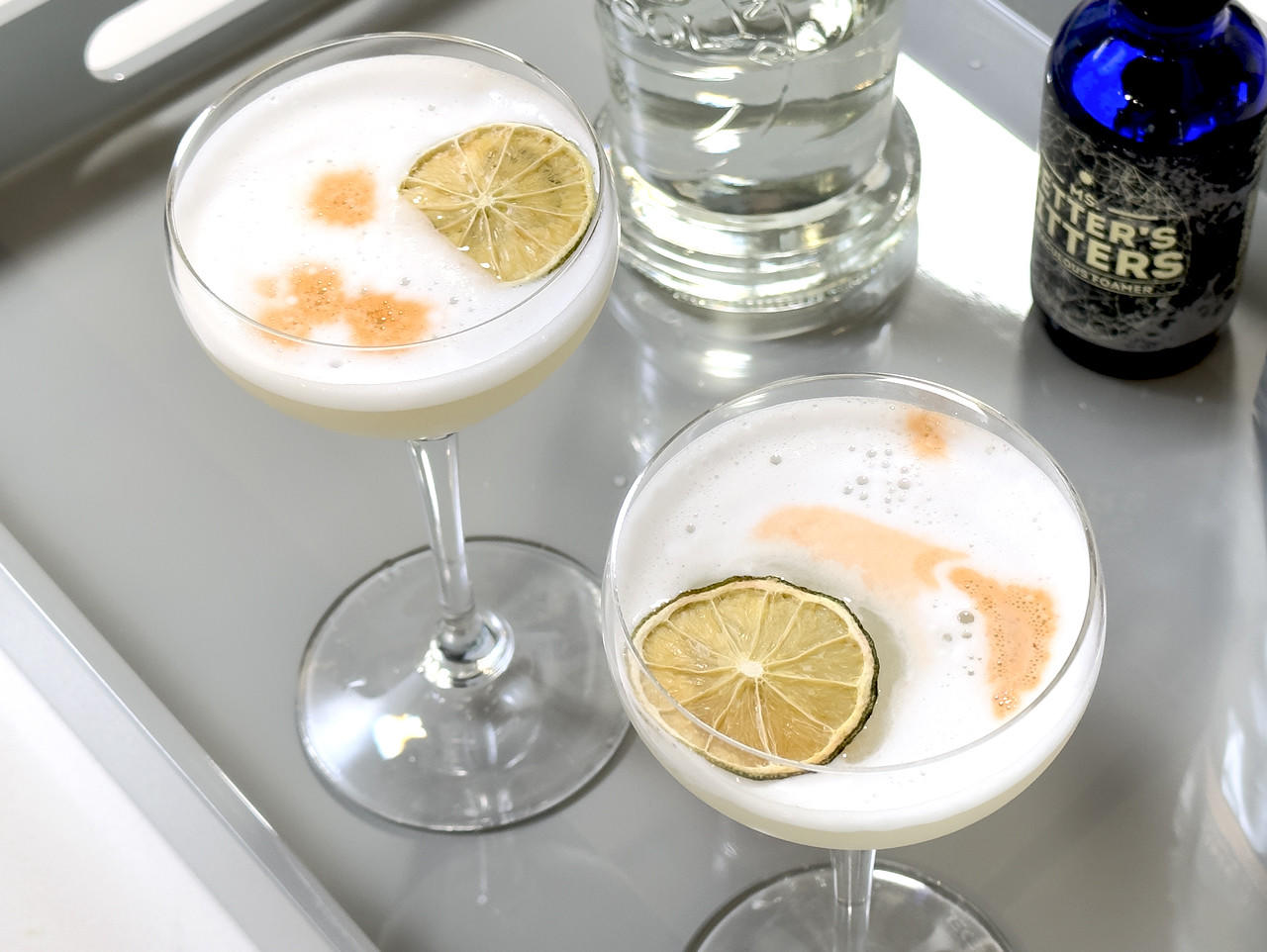 Mixing the Pisco Sour – Cold Glass