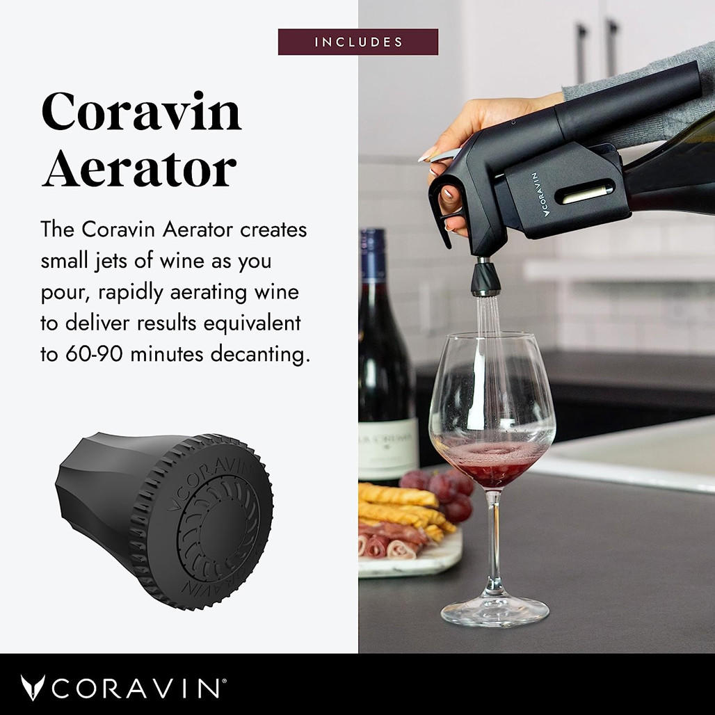 Coravin Wine Preservation System - Timeless Three + - The Gourmet