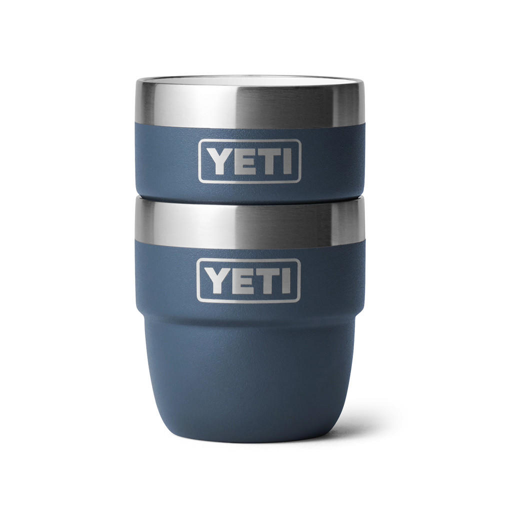Rambler 118 ML Stackable Espresso Cup - Set of 2, Navy - The