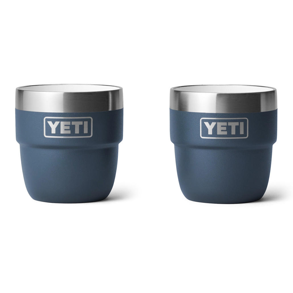 Rambler 118 ML Stackable Espresso Cup - Set of 2, Navy - The