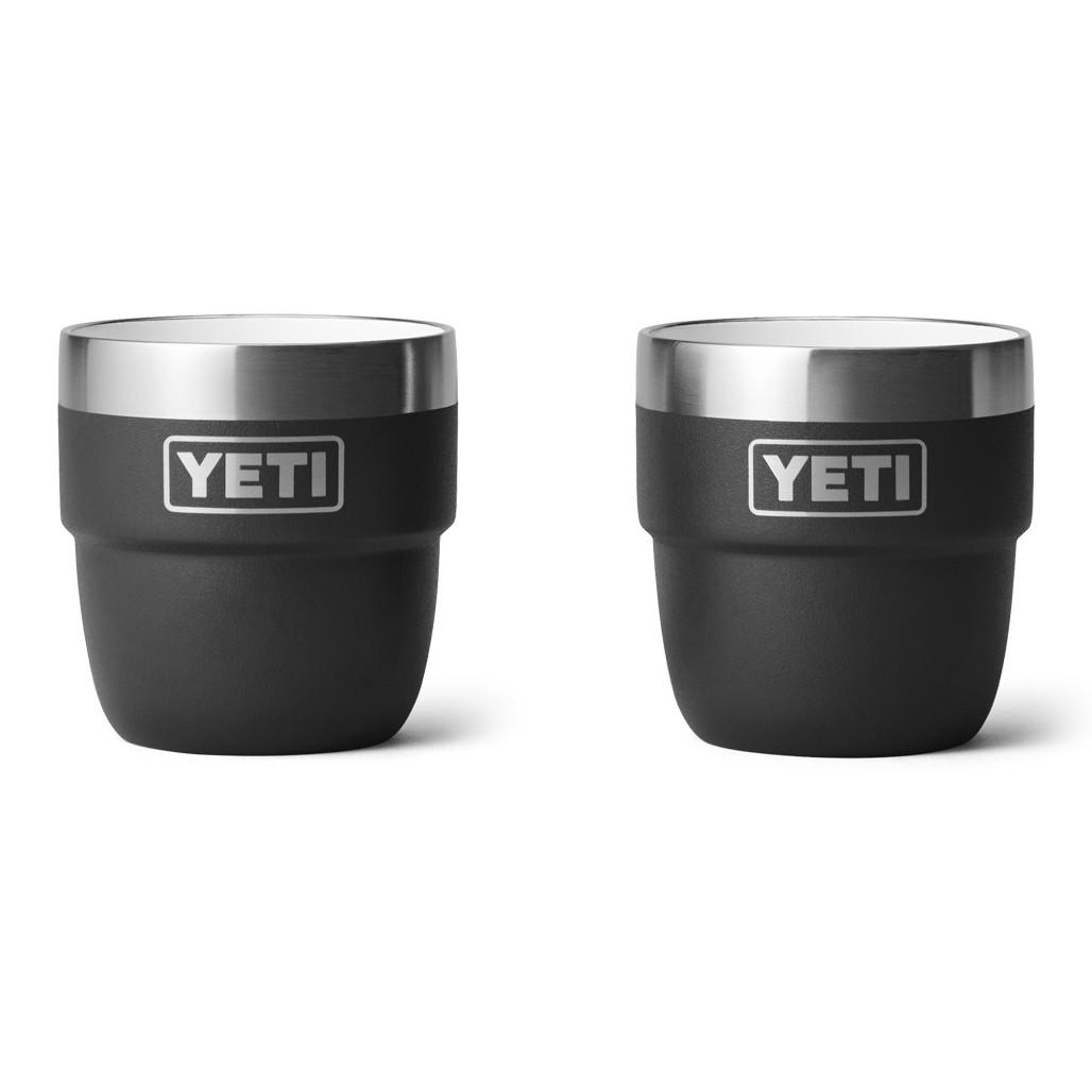 YETI Rambler 16oz Cup 2個セット Rambler 118 ML Stackable Espresso Cup - Set of 2, Black - The