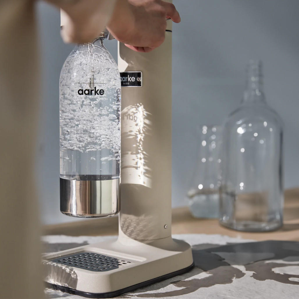 The Carbonator 3 - Sparkling Water Maker, Sand - The Gourmet Warehouse