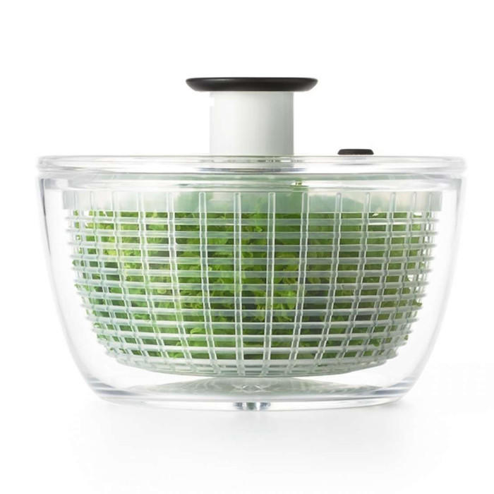 Salad Spinner - Small, Clear - The Gourmet Warehouse Salad Spinner - Small, Clear - The Gourmet Warehouse