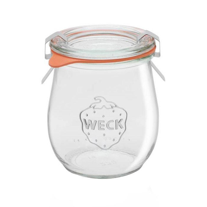 LUMINARC ARC jam jar Ｍ❷Ｌ❷セットWECK ★France 40172-weck-tulip-glass-jar-