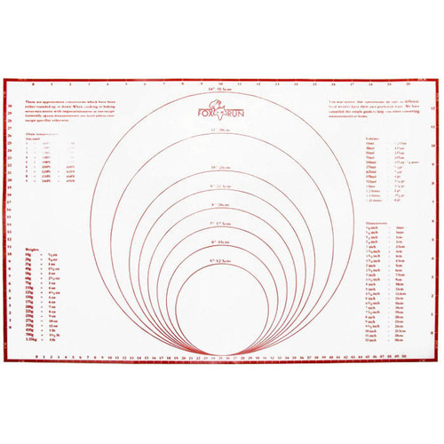 Pastry Mat with Measurements Silicone, x The