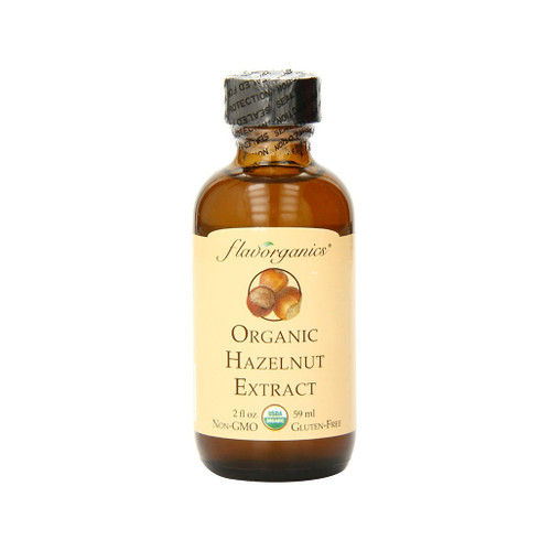 Hazelnut Extract Organic, 59ml The Gourmet Warehouse
