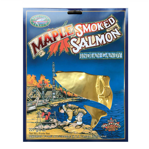 Maple Smoked Salmon Indian Candy, 227g The Gourmet Warehouse